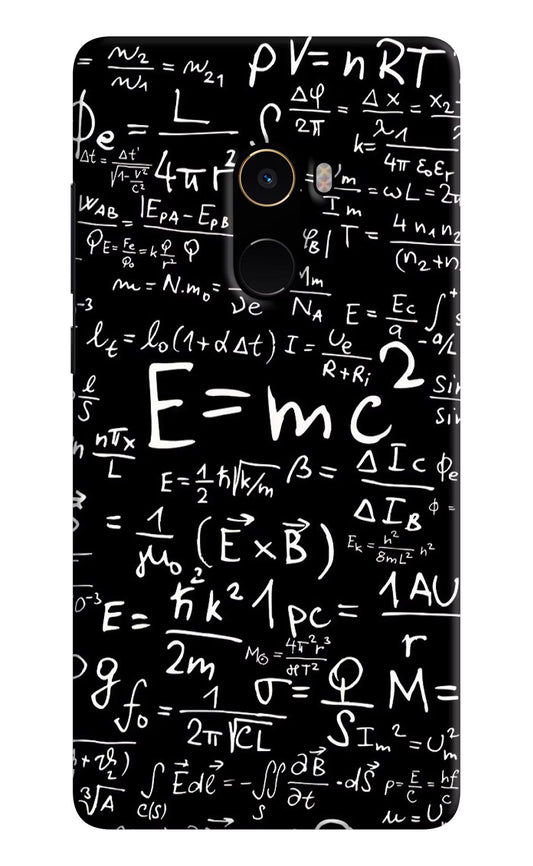 Physics Formula Mi Mix 2 Hard Case Back Cover by Casekaro