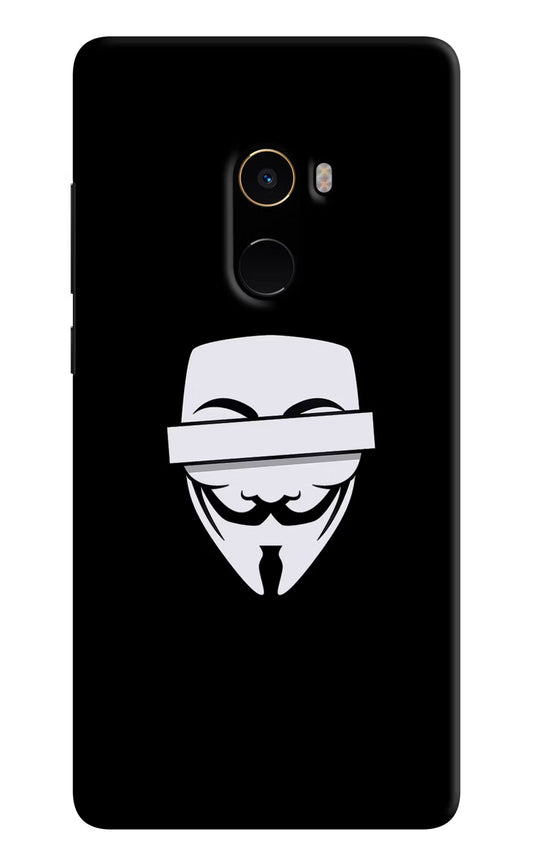Anonymous Face Mi Mix 2 Hard Case Back Cover by Casekaro