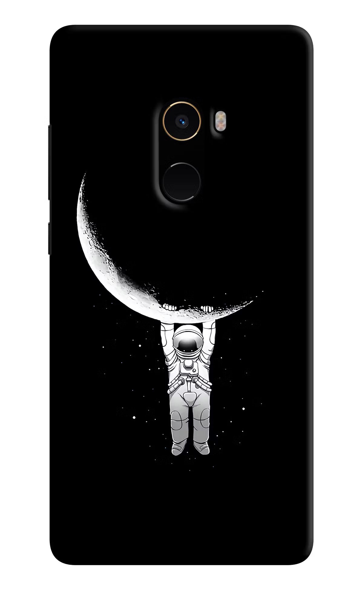 Moon Space Mi Mix 2 Hard Case Back Cover by Casekaro