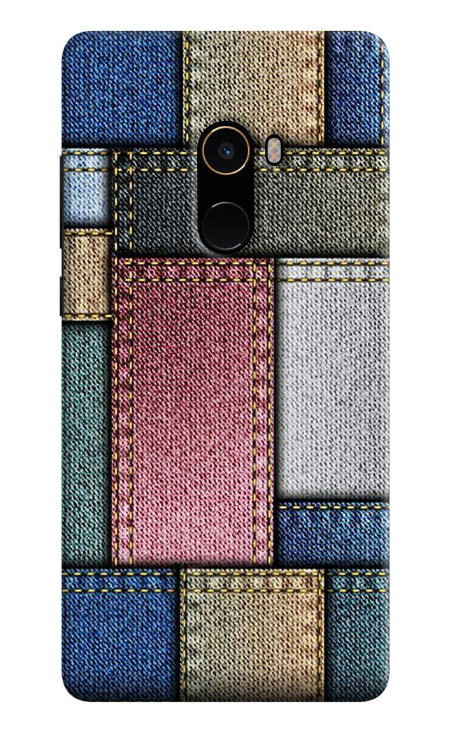 Multicolor Jeans Mi Mix 2 Hard Case Back Cover by Casekaro