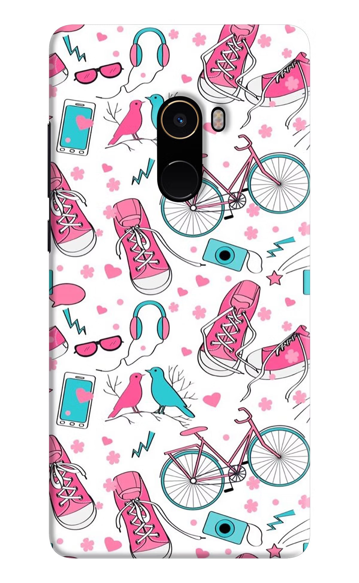 Artwork Mi Mix 2 Hard Case Back Cover by Casekaro