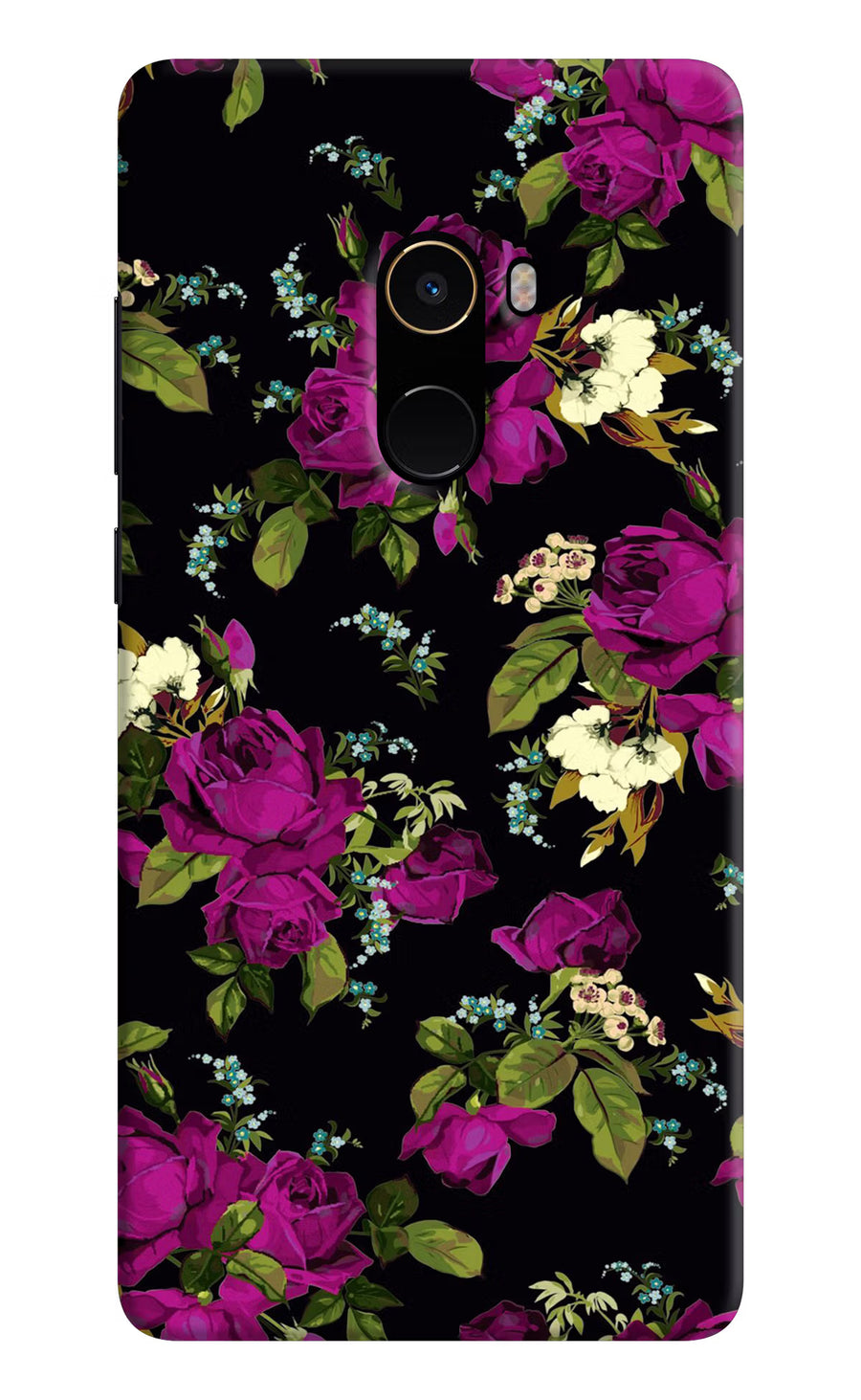 Flowers Mi Mix 2 Back Cover, Hard case