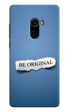 Be Original Mi Mix 2 Hard Case Back Cover by Casekaro
