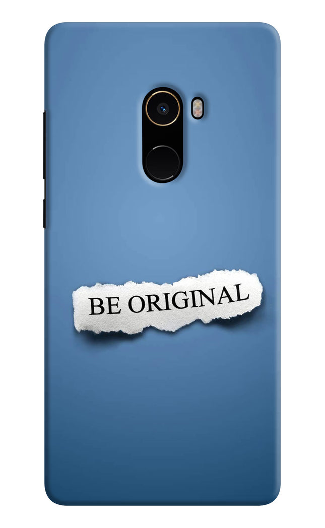 Be Original Mi Mix 2 Hard Case Back Cover by Casekaro