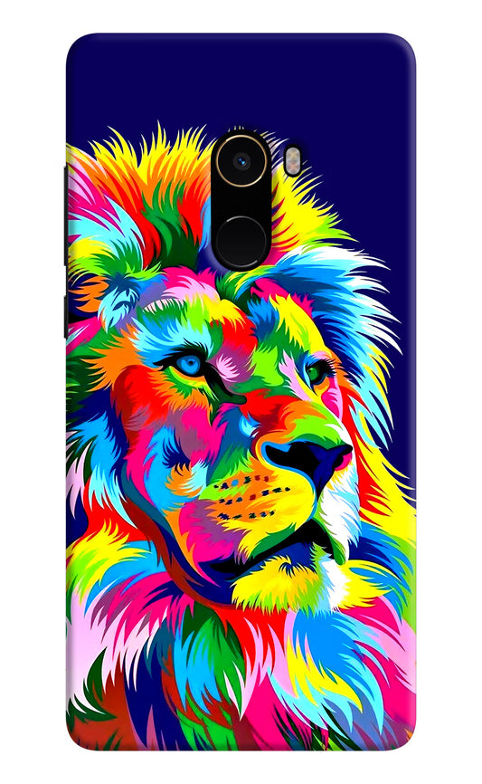 Vector Art Lion Mi Mix 2 Hard Case Back Cover by Casekaro