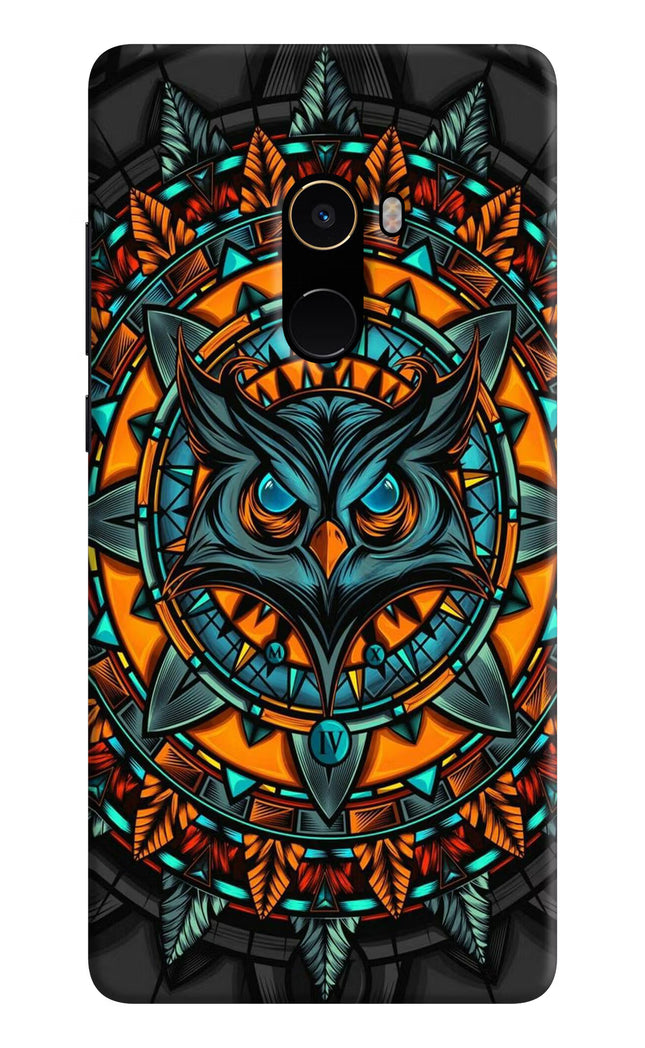 Angry Owl Art Mi Mix 2 Hard Case Back Cover by Casekaro