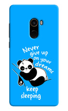 Keep Sleeping Mi Mix 2 Hard Case Back Cover by Casekaro