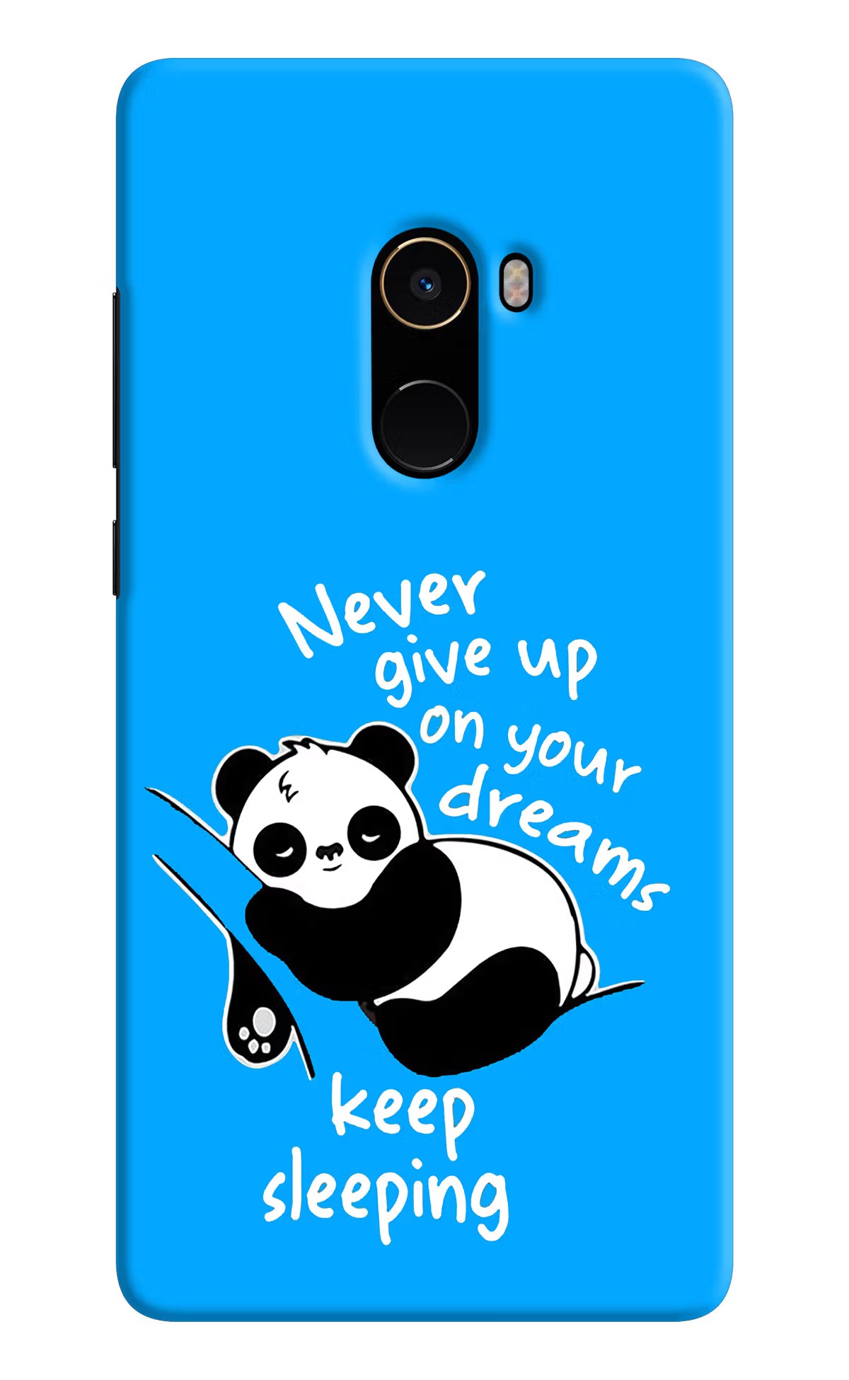 Keep Sleeping Mi Mix 2 Hard Case Back Cover by Casekaro