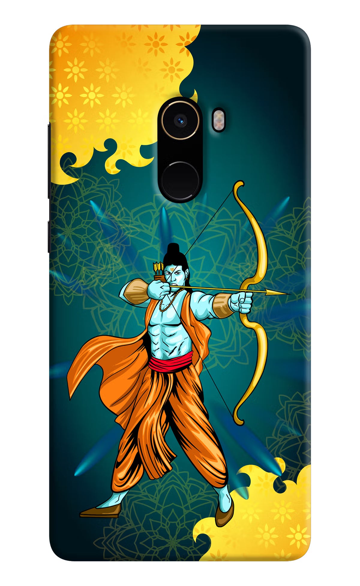 Lord Ram - 6 Mi Mix 2 Hard Case Back Cover by Casekaro