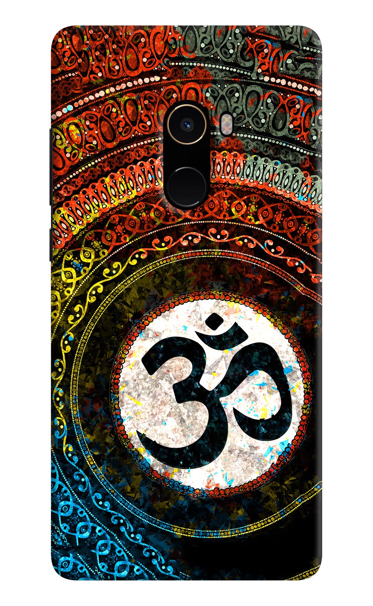 Om Cultural Mi Mix 2 Hard Case Back Cover by Casekaro