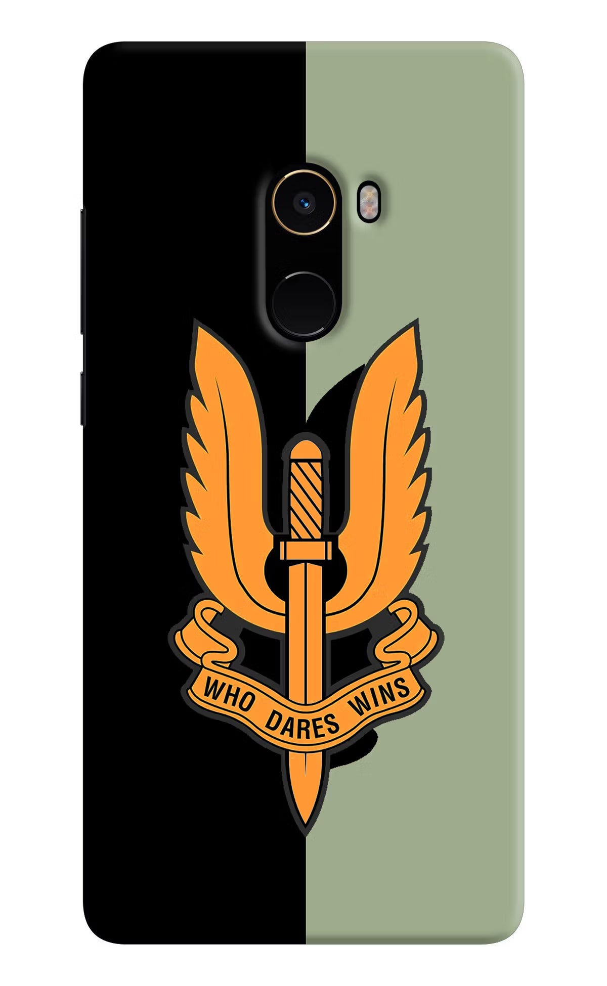 Balidan Logo Mi Mix 2 Hard Case Back Cover by Casekaro