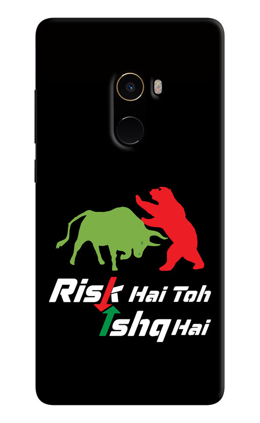 Risk Hai Toh Ishq Hai Mi Mix 2 Hard Case Back Cover by Casekaro