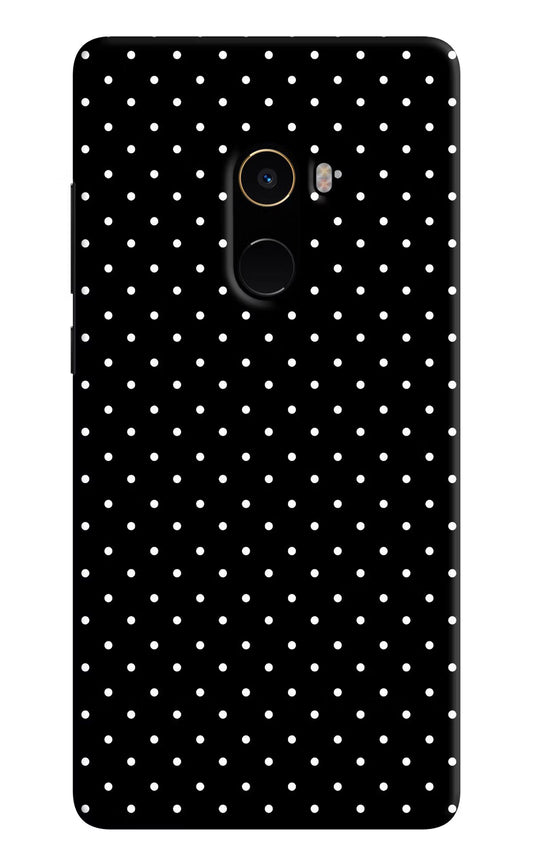 White Dots Mi Mix 2 Hard Case Back Cover by Casekaro