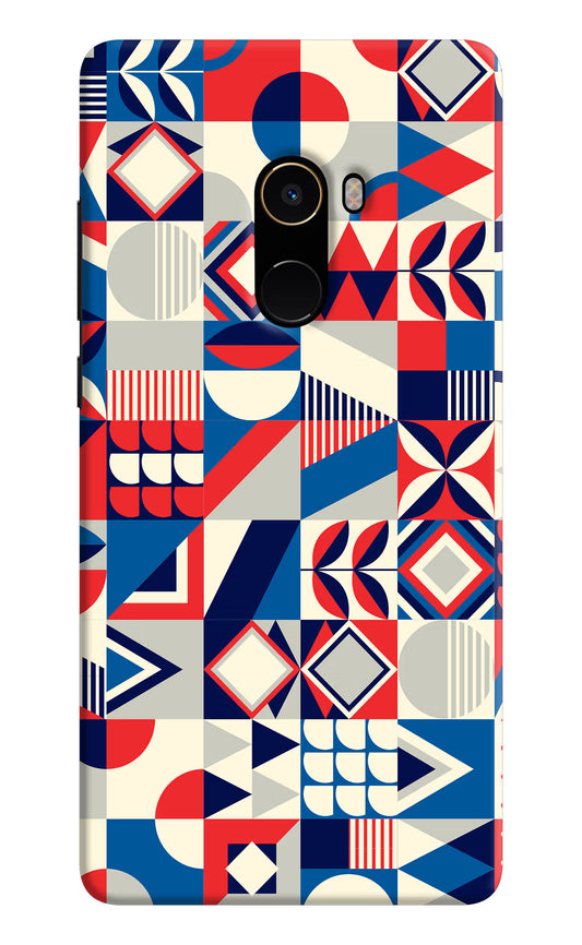 Colorful Pattern Mi Mix 2 Hard Case Back Cover by Casekaro
