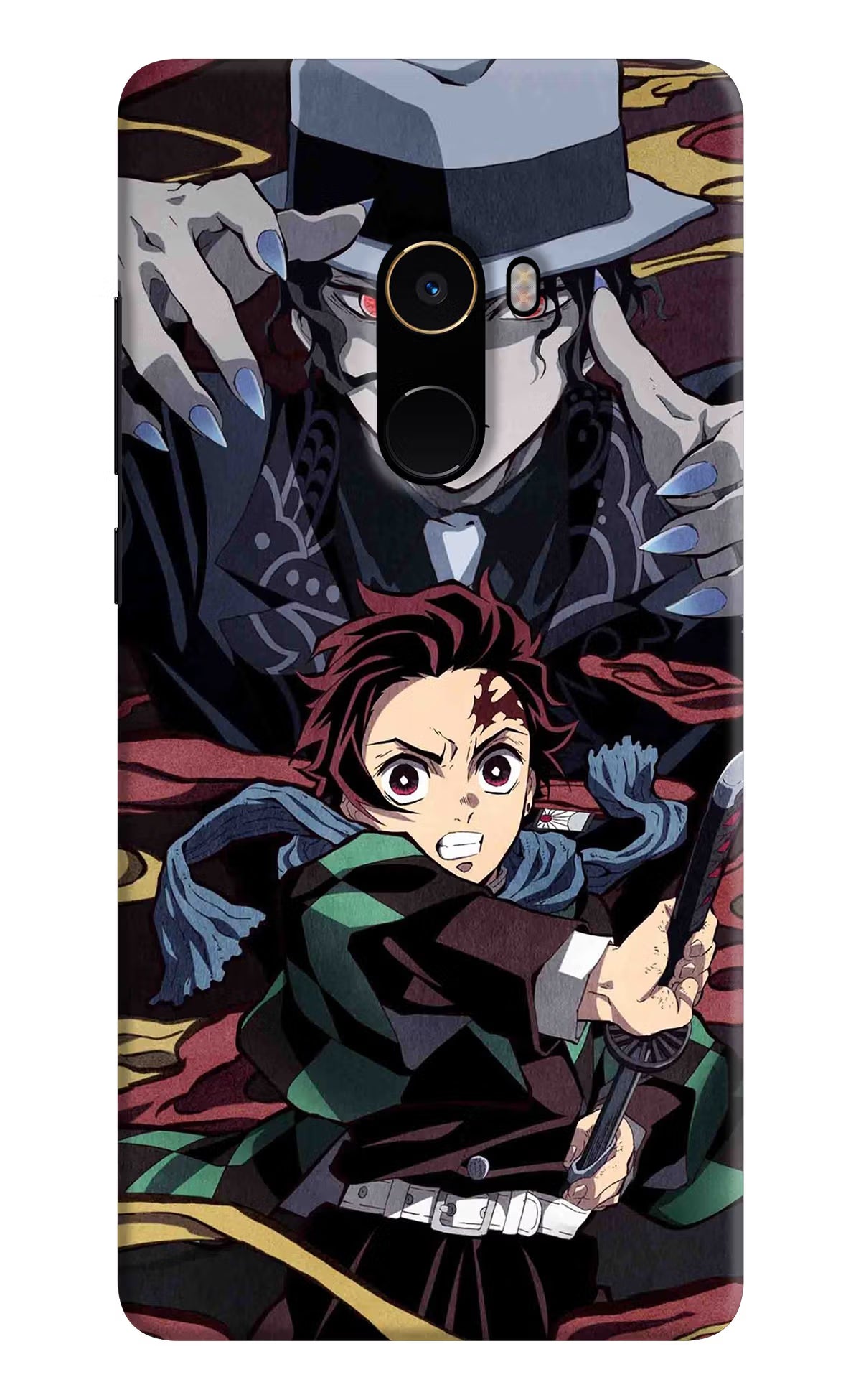 Demon Slayer Mi Mix 2 Hard Case Back Cover by Casekaro
