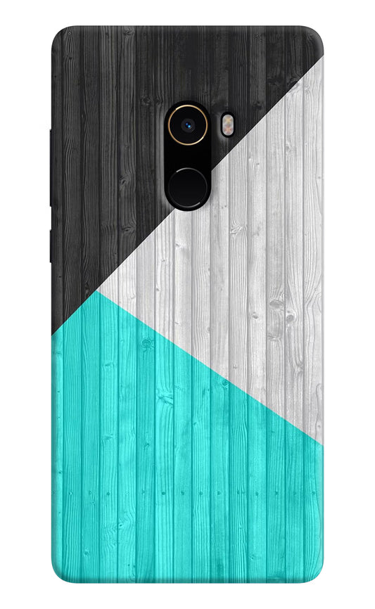 Wooden Abstract Mi Mix 2 Hard Case Back Cover by Casekaro