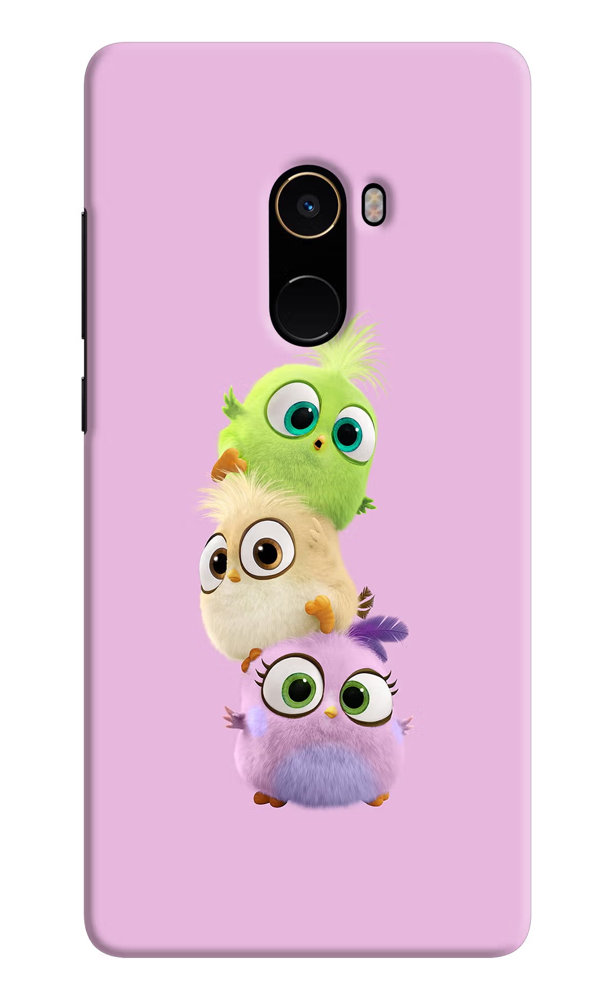 Cute Little Birds Mi Mix 2 Hard Case Back Cover by Casekaro