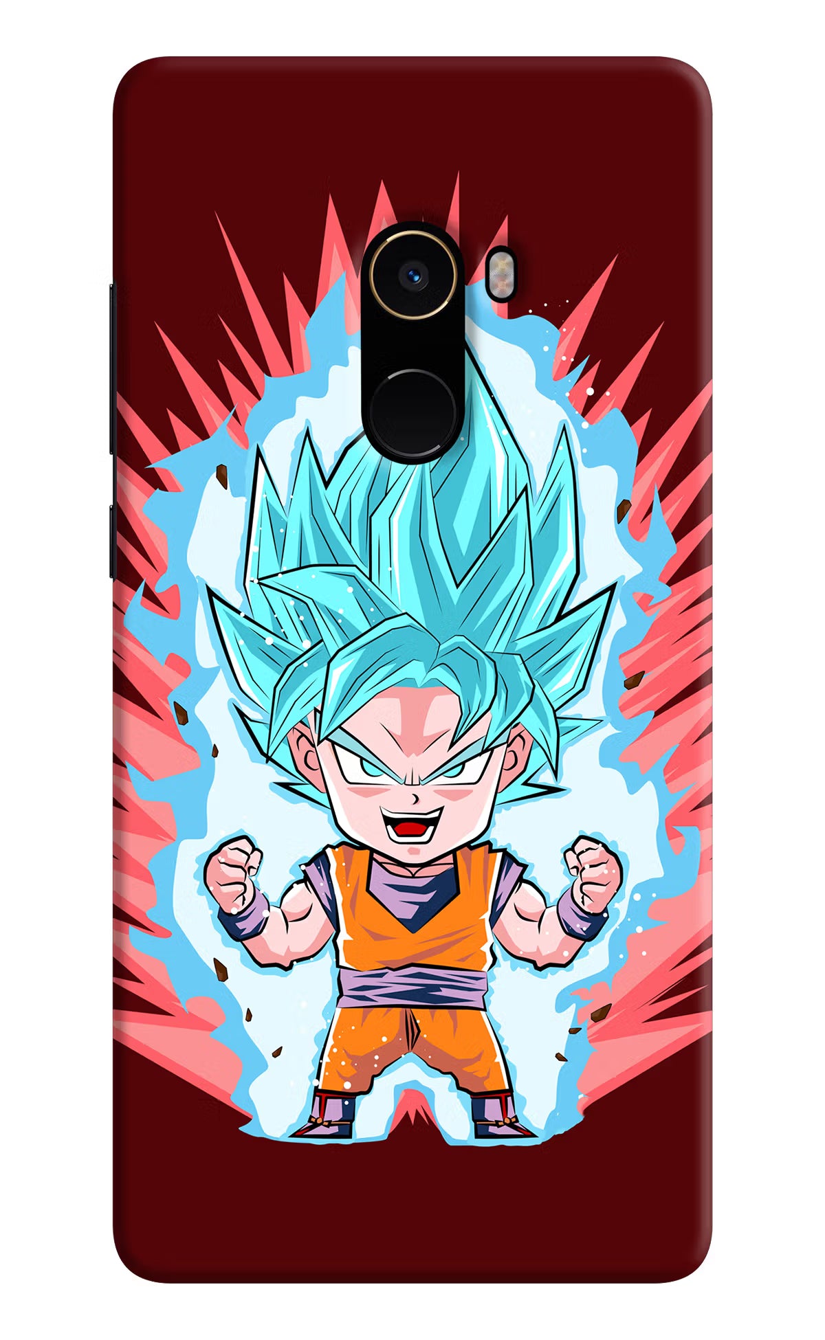 Goku Little Mi Mix 2 Hard Case Back Cover by Casekaro