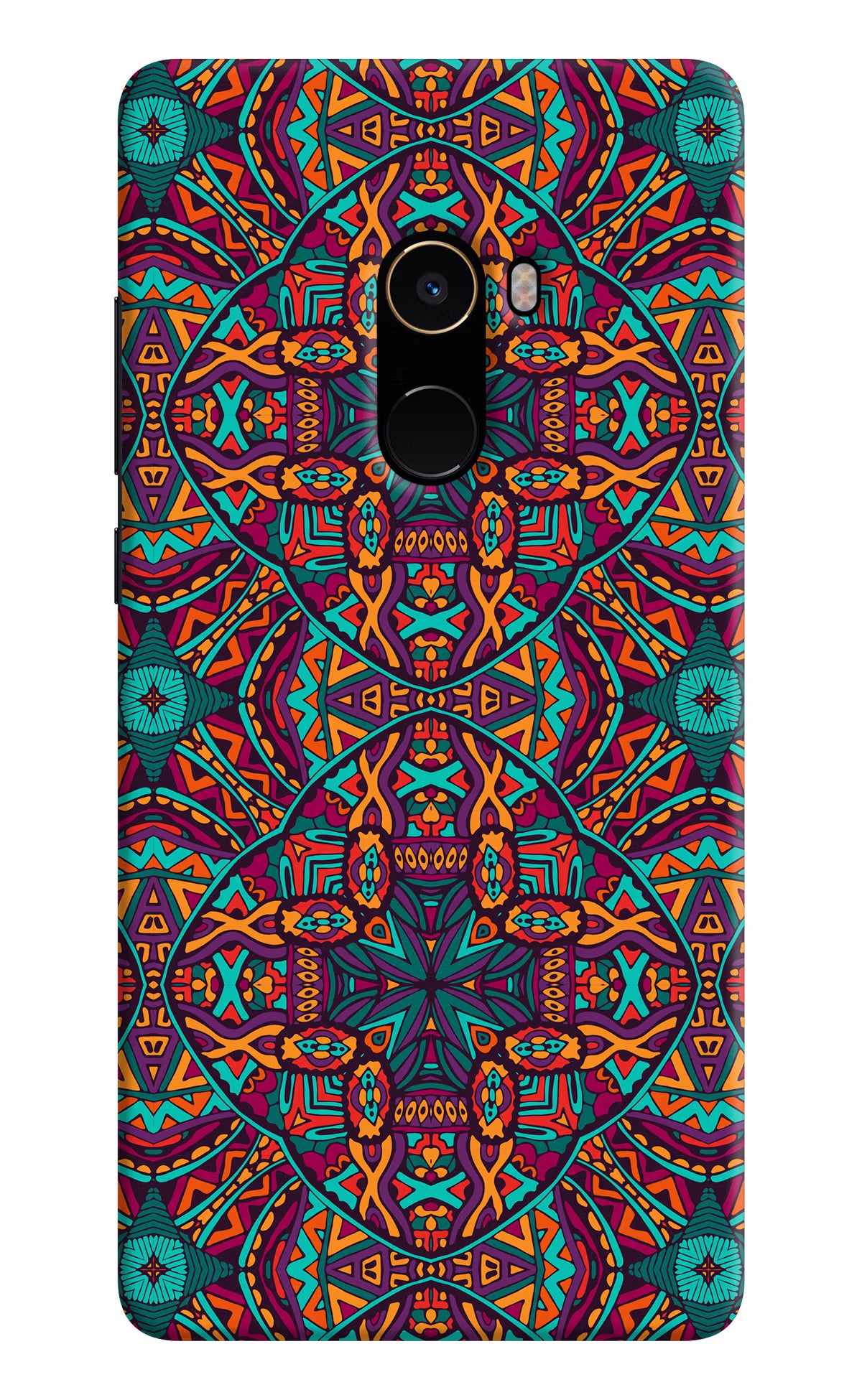 Colour Mandala Mi Mix 2 Hard Case Back Cover by Casekaro