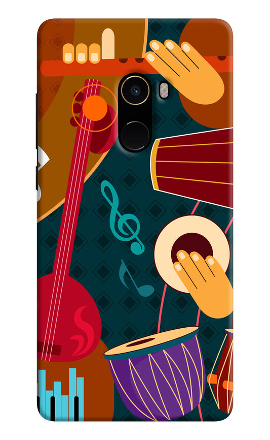 Music Instrument Mi Mix 2 Hard Case Back Cover by Casekaro