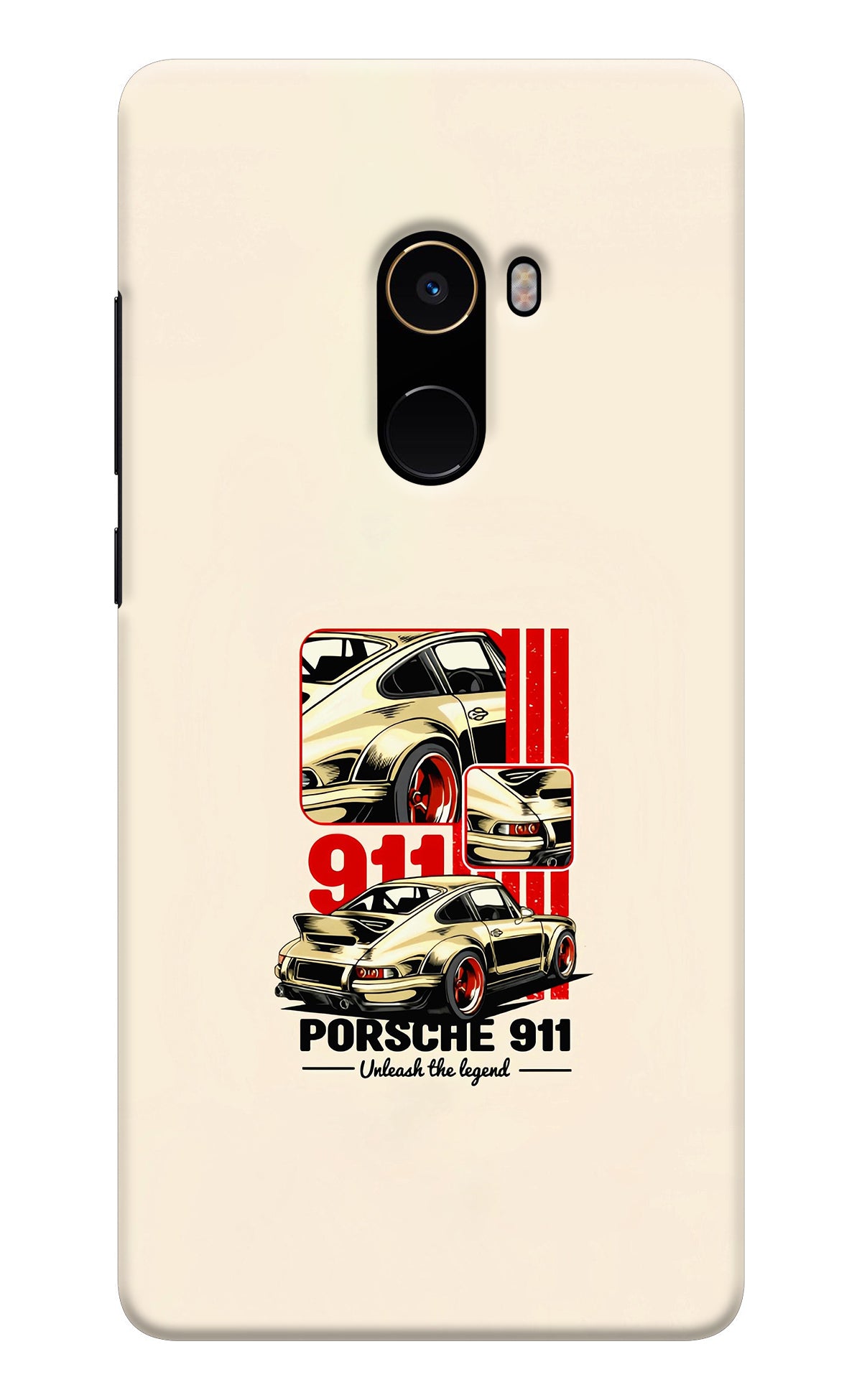 Classic Porsche 911 Mi Mix 2 Back Cover