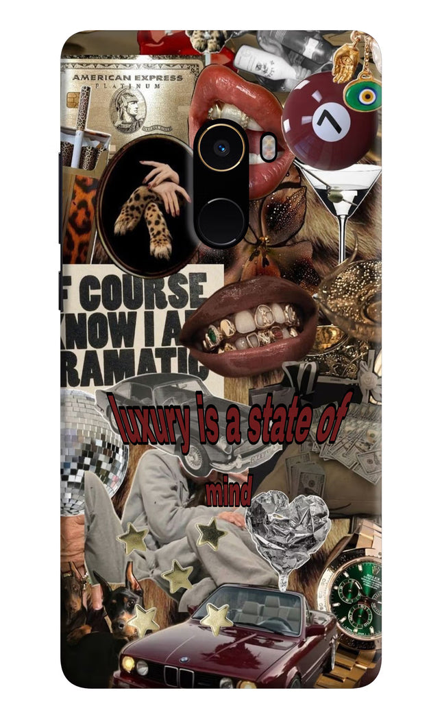 Luxury Mi Mix 2 Hard Case Back Cover by Casekaro