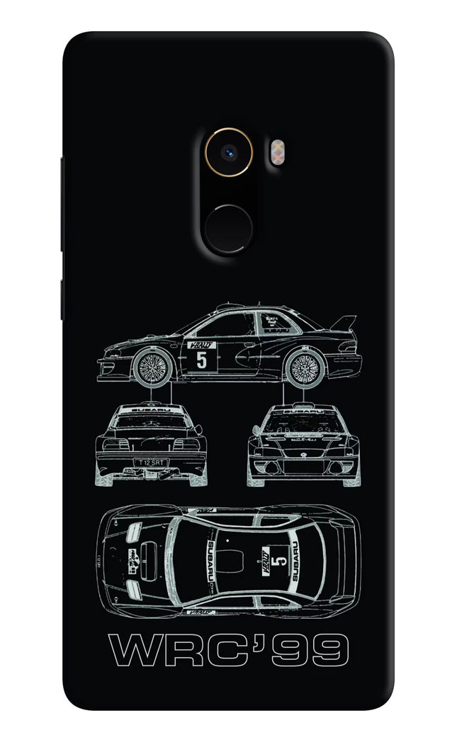 WRC'99 Mi Mix 2 Hard Case Back Cover by Casekaro