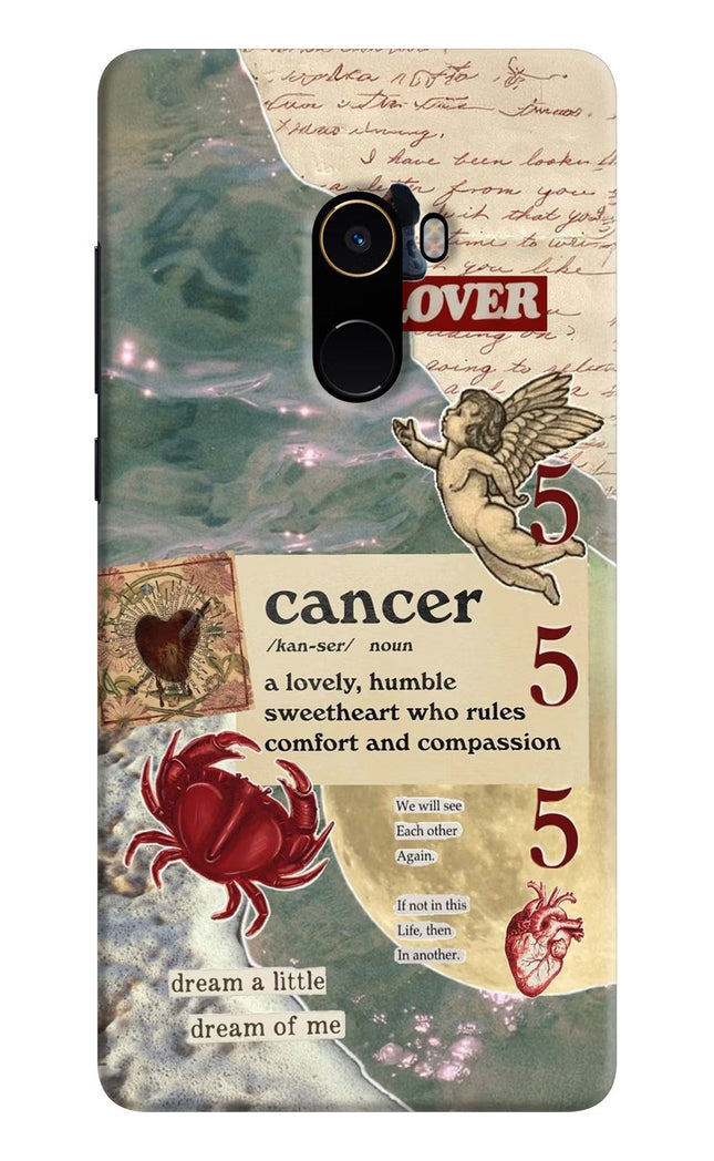 Cancer Zodiac Mi Mix 2 Hard Case Back Cover by Casekaro