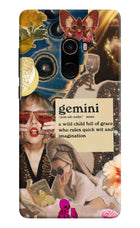 Gemini Zodiac Mi Mix 2 Hard Case Back Cover by Casekaro