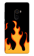 Fired Up – Black Mi Mix 2 Hard Case Back Cover by Casekaro