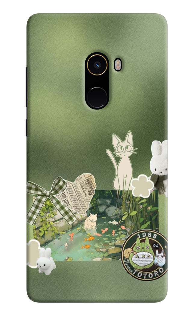 Aesthetic anime Mi Mix 2 Hard Case Back Cover by Casekaro
