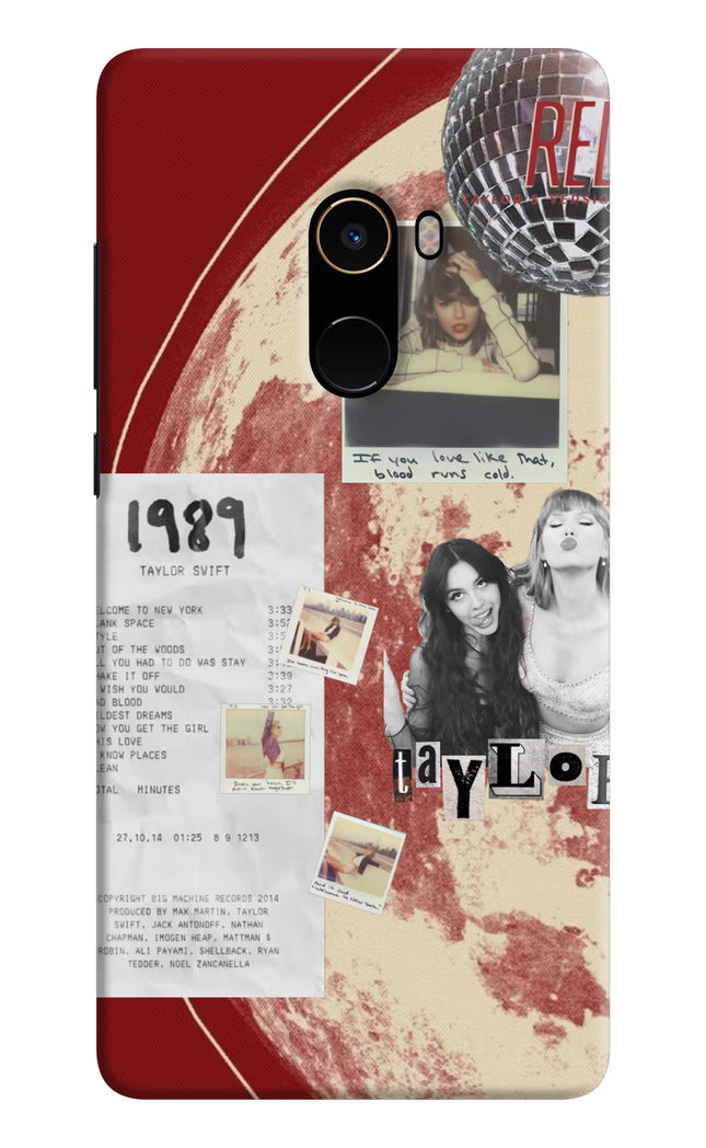 Taylor Swift Mi Mix 2 Hard Case Back Cover by Casekaro