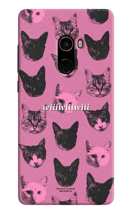 Pink Cats Mi Mix 2 Back Cover