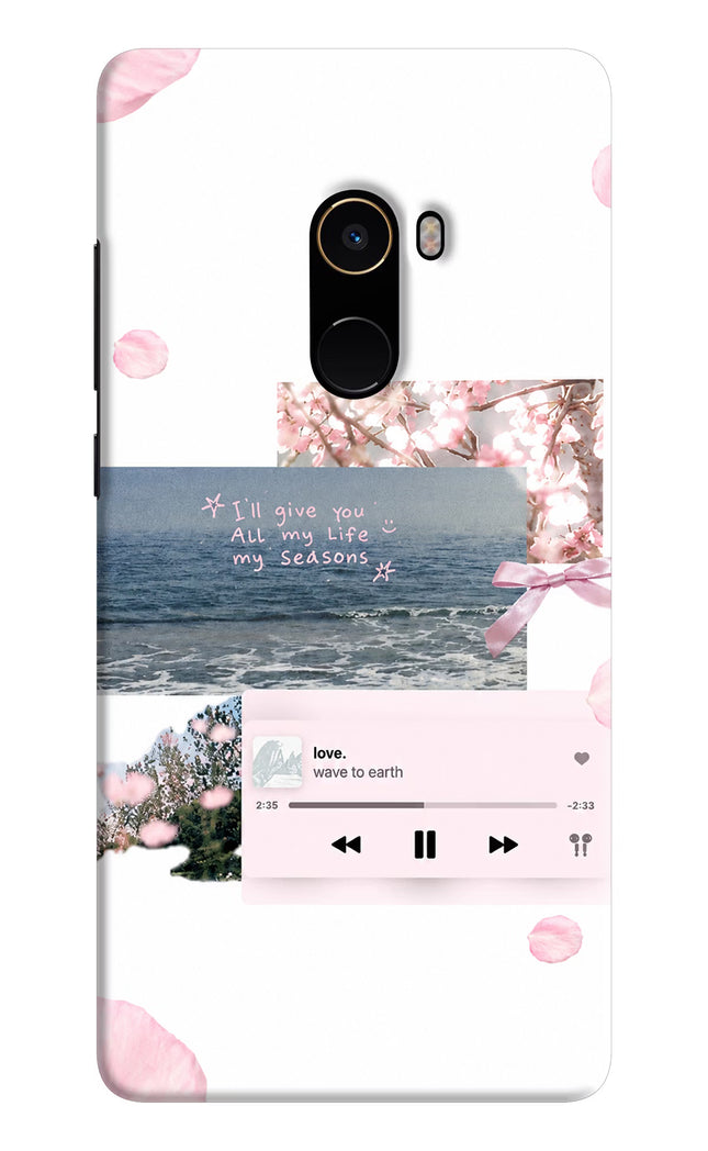 Wave to earth Mi Mix 2 Hard Case Back Cover by Casekaro