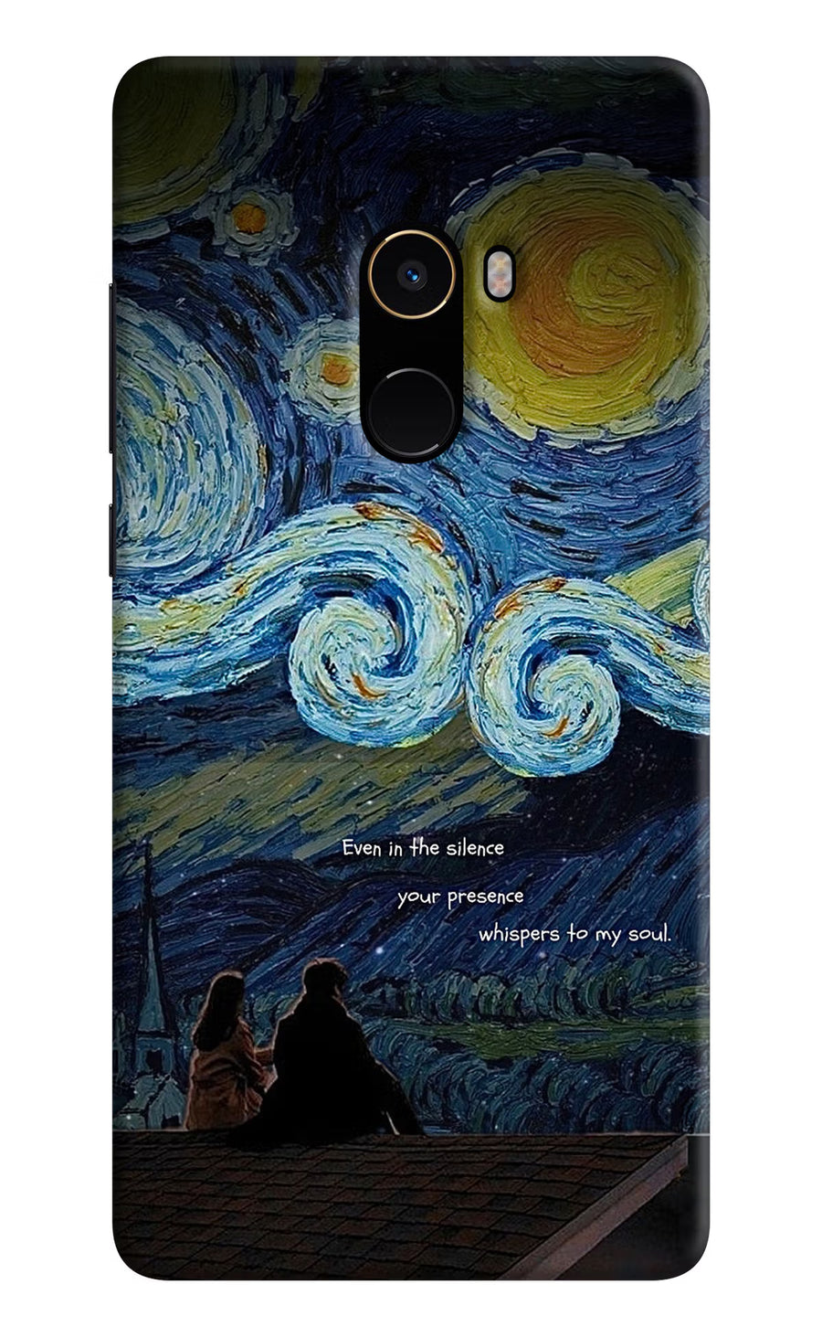 Softcore Mi Mix 2 Back Cover, Hard case