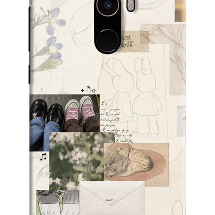 Soft Aesthetic Mi Mix 2 Hard Case Back Cover by Casekaro