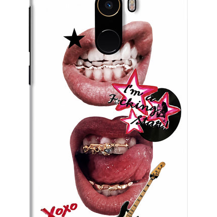 Rockstar Mi Mix 2 Hard Case Back Cover by Casekaro