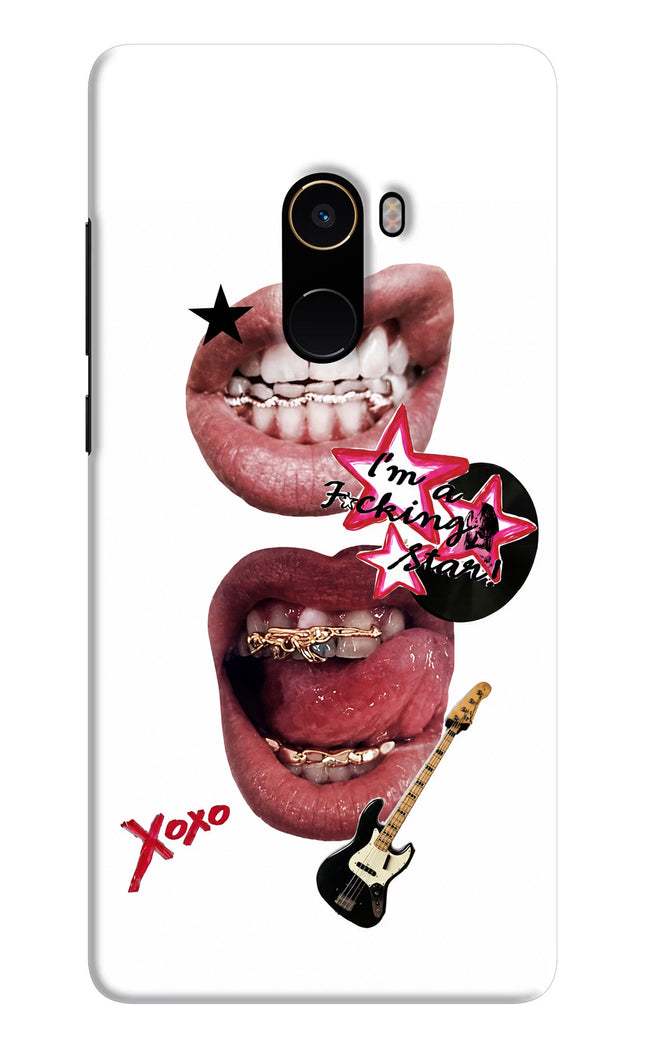 Rockstar Mi Mix 2 Hard Case Back Cover by Casekaro