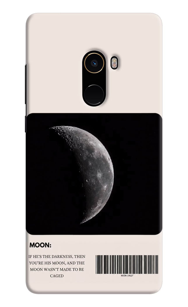 Moon Phase Mi Mix 2 Hard Case Back Cover by Casekaro