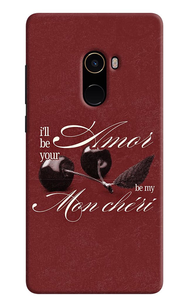 Velvet Cherry Mi Mix 2 Hard Case Back Cover by Casekaro