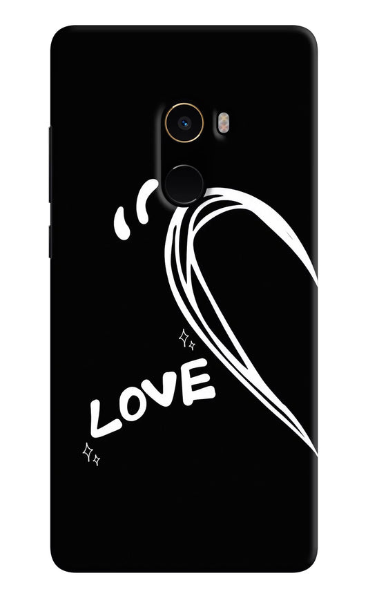 Love Line Mi Mix 2 Hard Case Back Cover by Casekaro