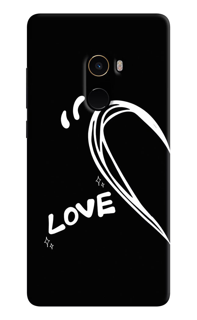 Love Line Mi Mix 2 Hard Case Back Cover by Casekaro