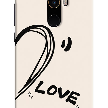 Soul Line Mi Mix 2 Hard Case Back Cover by Casekaro