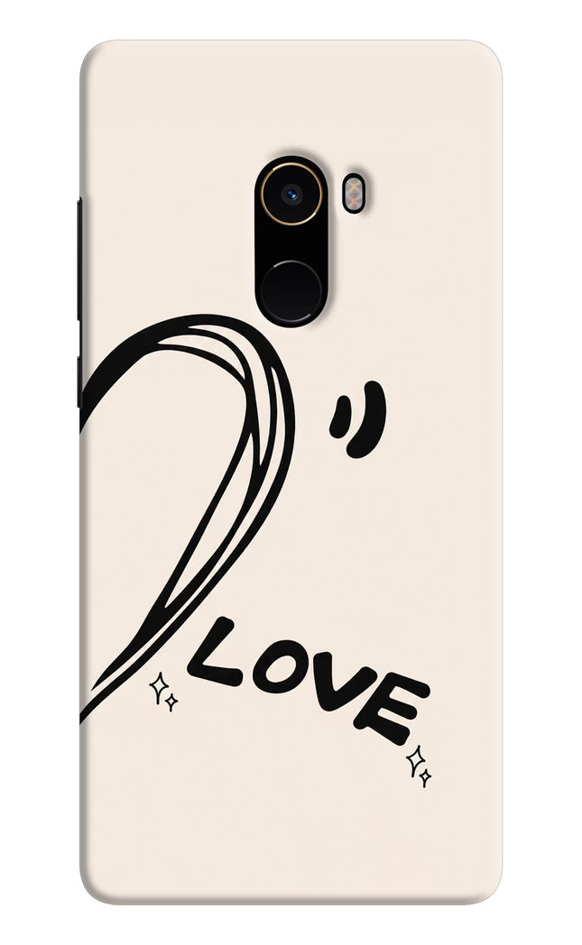 Soul Line Mi Mix 2 Hard Case Back Cover by Casekaro