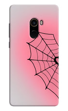 Pink Web Mi Mix 2 Hard Case Back Cover by Casekaro