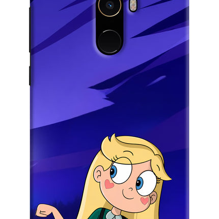 Star Glow Mi Mix 2 Hard Case Back Cover by Casekaro