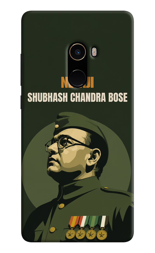 Netaji Legacy Mi Mix 2 Back Cover