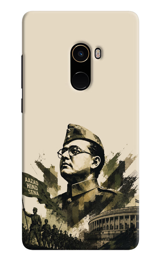 Netaji Rising Mi Mix 2 Back Cover