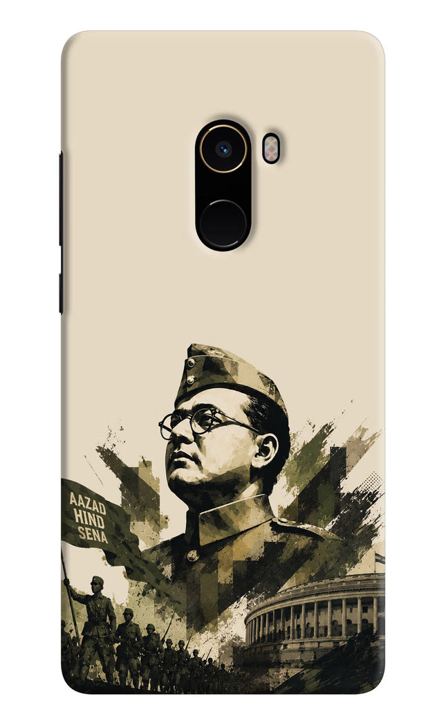 Netaji Rising Mi Mix 2 Back Cover