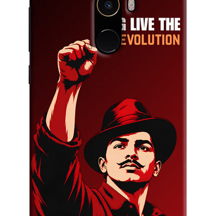 Bhagat Singh Revolution Mi Mix 2 Back Cover